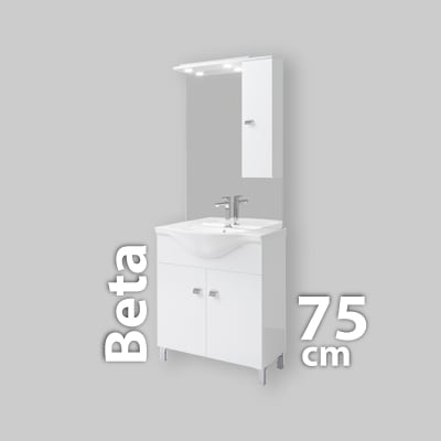 COMPOSIZIONE MOBILE DA BAGNO BETA NEW 75