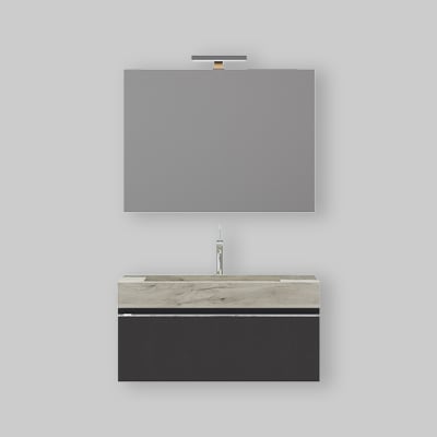 COMPOSIZIONE MOBILE DA BAGNO IDEA 80