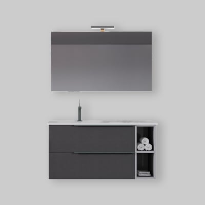 COMPOSIZIONE MOBILE DA BAGNO OIKOS 100