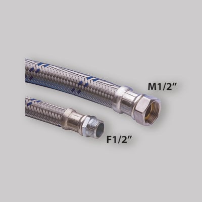 FLESSIBILE ANTIVIBRANTE 1/2" M X 1/2" F