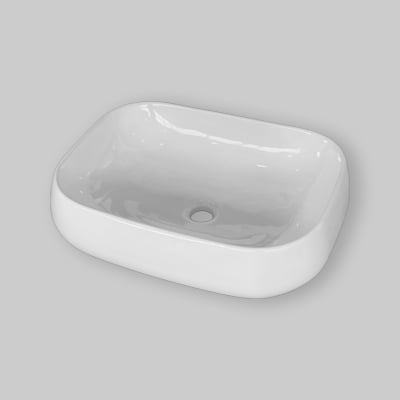 LAVABO FREE-STANDING DA APPOGGIO IN CERAMICA SPR "OVAL 56"