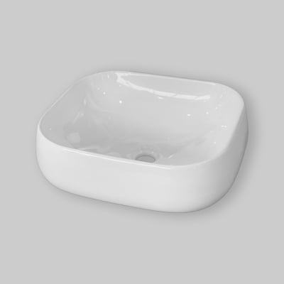 LAVABO FREE-STANDING DA APPOGGIO IN CERAMICA SPR "OVAL 45"