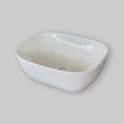 LAVABO FREE-STANDING DA APPOGGIO IN CERAMICA SPR "OVAL 50"